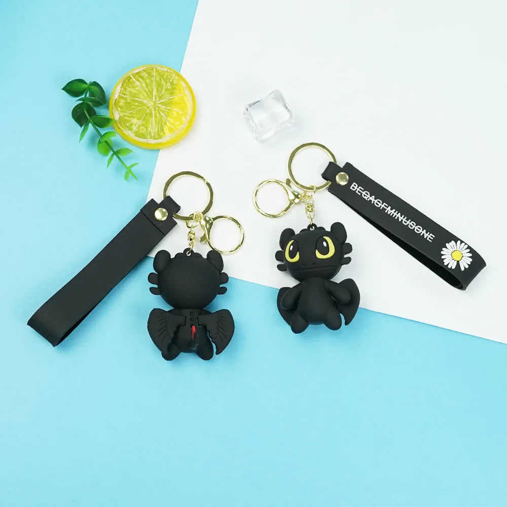 Toothless Dragon Keychain